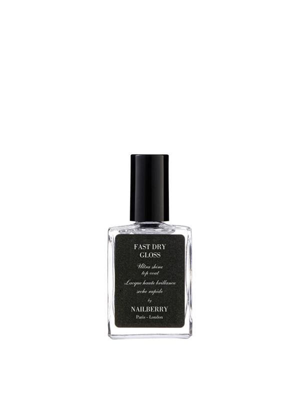 NAILBERRY TOP COAT, FAST DRY GLOSS, 15 ML