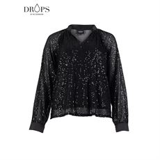 NÜ DENMARK BLUSE, XILYA SHIRT, BLACK