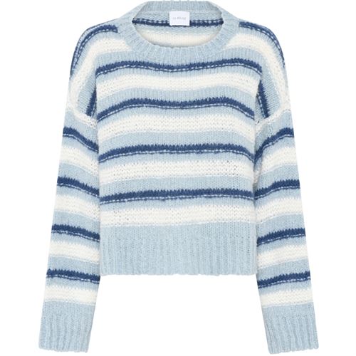 LA ROUGE STRIK, PERNILLE STRIPED KNIT, BLUE STRIPE