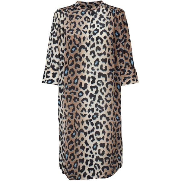 PREPAIR KJOLE, FREDERIKKE DRESS, LEOPARD