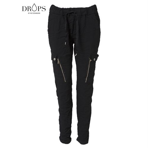 NÜ DENMARK BUKSER, CARMEN YNDE TROUSERS, BLACK