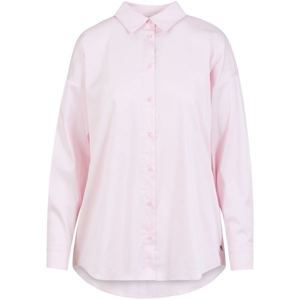 COSTER COPENHAGEN SKJORTE, BOXY CLASSIC SHIRT, POWDER ROSE