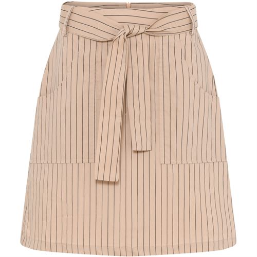 LA ROUGE NEDERDEL, ANINE SKIRT, SAND/BLACK