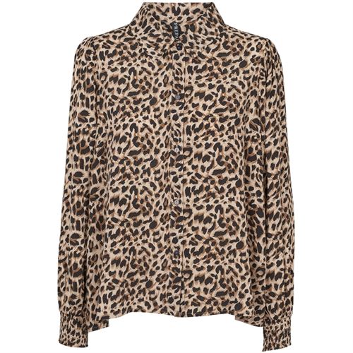 PREPAIR BLUSE, BEA BLOUSE, LEOPARD