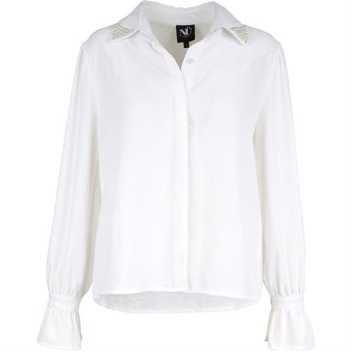 NÜ DENMARK SKJORTE, XATE BLOUSE, CREME