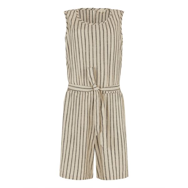 ESMÉ STUDIOS PLAYSUITS, ESKASIA PLAYSUITS, PURE CASHMERE PINSTRIPE