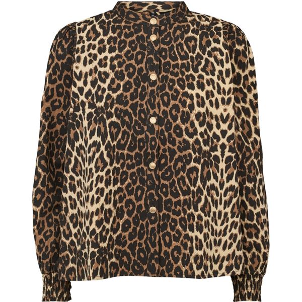 PREPAIR BLUSE, AMIRA BLOUSE, LEOPARD