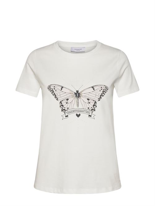 ROSEMUNDE T-SHIRT, RWAVENUE SS T-SHIRT, BUTTERFLY PRINT