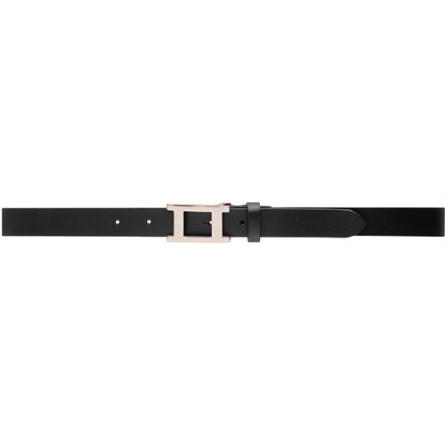 DEPECHE KLASSISK BÆLTE, NARROW BELT, BLACK