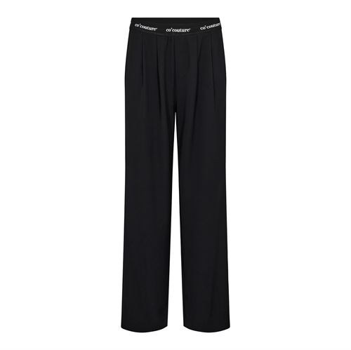 CO`COUTURE BUKSER, AMINACC LOGO PANT, BLACK