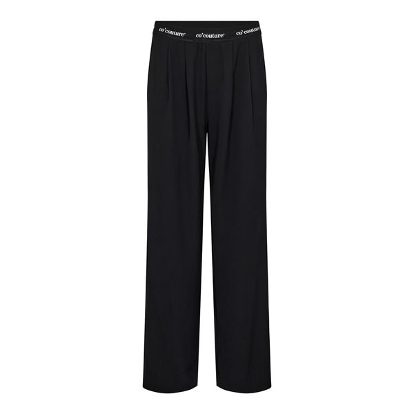 CO`COUTURE BUKSER, AMINACC LOGO PANT, BLACK