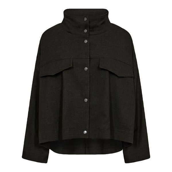 CO`COUTURE JAKKE, SNEAKSCC BOX JACKET, BLACK