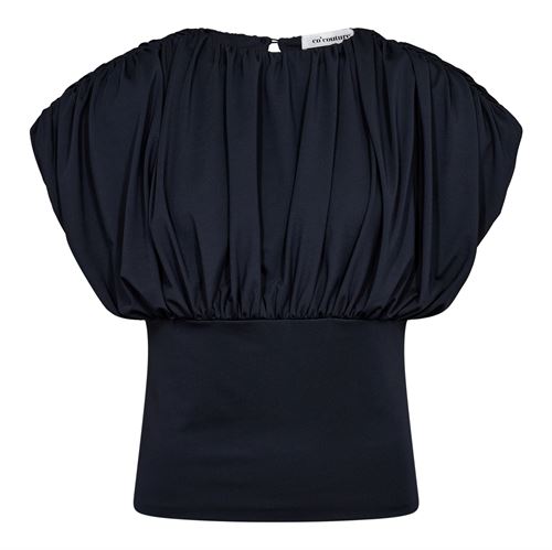 CO`COUTURE TOP, CATTIACC TOP, NAVY