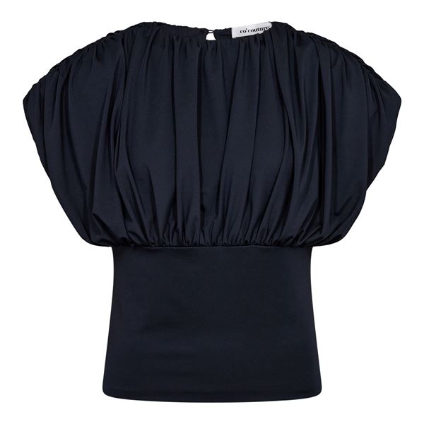 CO`COUTURE TOP, CATTIACC TOP, NAVY