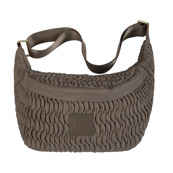 COSTER COPENHAGEN TASKE, QUILTED BAG, DESERT SAND