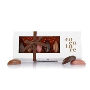 COCOTURE CHOKOLADEÆSKE, 7 STK, 63 GR