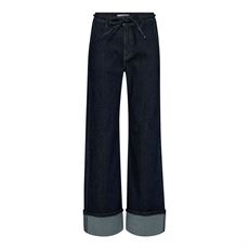 CO`COUTURE JEANS, HUBBYCC REVERSE ANKLE JEANS, DARK DENIM