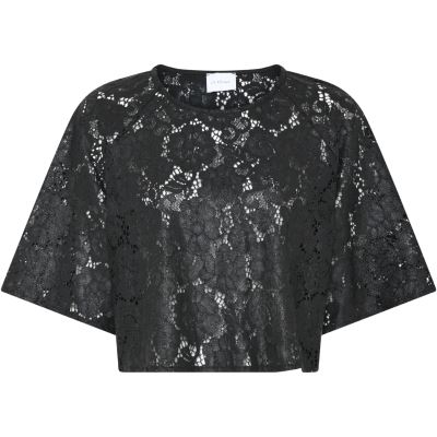 LA ROUGE BLUSE, CLARA LACE BLOUSE, BLACK