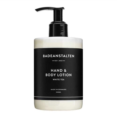 BADEANSTALTEN HÅND- OG BODYLOTION, HVID THE