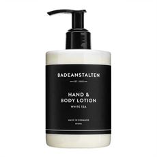 BADEANSTALTEN HÅND- OG BODYLOTION, HVID THE