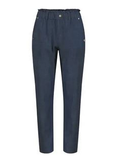 COSTER COPENHAGEN BUKSER, PANTS WITH ELASTIC WAIST, MEDIUM BLUE DENIM