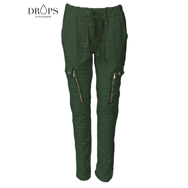 NÜ DENMARK BUKSER, CARMEN TROUSERS, GREEN ABSOLUT