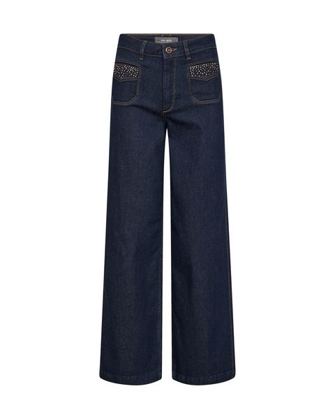 MOS MOSH JEANS, MMCOLETTE AXELIA JEANS, DARK BLUE LONG