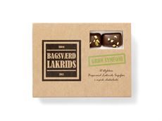 BAGSVÆRD LAKRIDS, GRØN SYMFONI ÆSKE, 125 GR