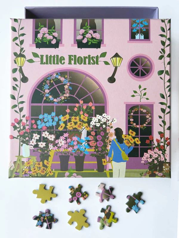 VISSEVASSE PUSLESPIL, LITTLE FLORIST, 150 BRIKKER