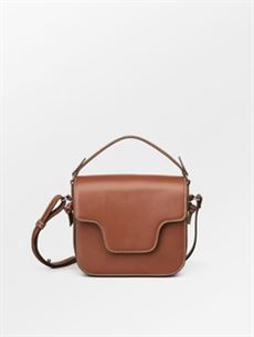 BECK SÖNDERGAARD TASKE, GLOSSY IRIS BAG, MOCHA BROWN