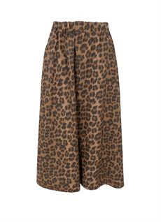 BLACK COLOUR NEDERDEL, BCABBIE LEO SKIRT, LEOPARD