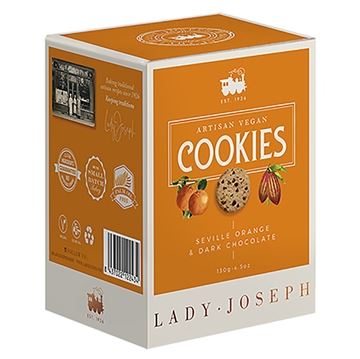 LADY JOSEPH COOKIES, APPELSIN OG MØRK CHOKOLADE