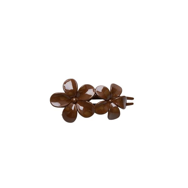 BLACK COLOUR HÅRSPÆNDE, BCRENESMEE GLOSSY HAIR CLAW, COFFEE