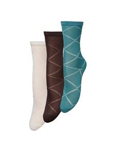 BECK SÖNDERGAARD STRØMPER, DIAMOND GLITTER SOCK 3 PACK