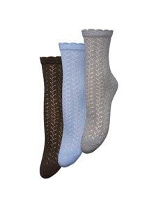 BECK SÖNDERGAARD STRØMPER, LEOMY COTTA SOCK 3 PACK