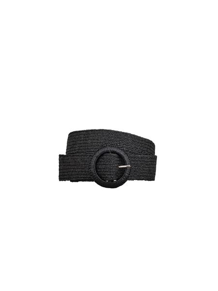 BECK SÖNDERGAARD BELT, WIDE ZIA BELT, BLACK