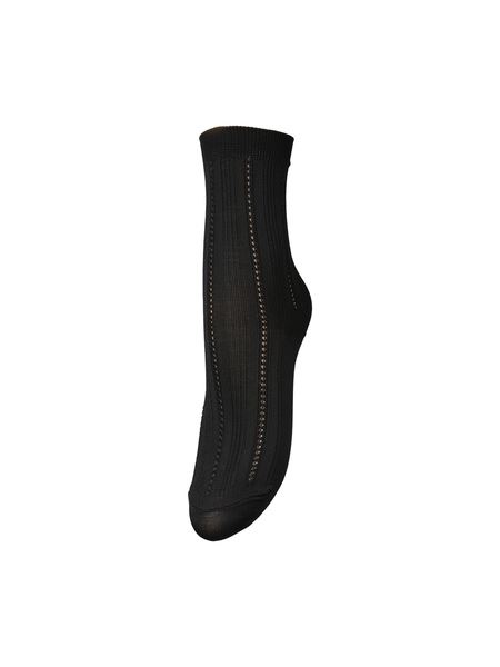 BECK SÖNDERGAARD STRØMPE, SOLID DRAKE SOCK, BLACK