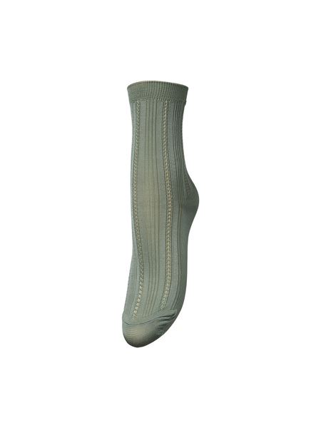 BECK SÖNDERGAARD STRØMPE, SOLID DRAKE SOCK, MISTLETOE GREEN