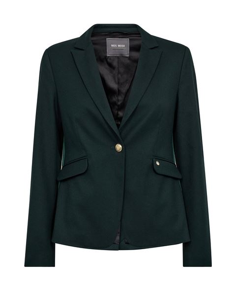 MOS MOSH BLAZER, MMBLAIRE CAIA BLAZER, DARK PINE