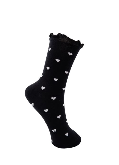 BLACK COLOUR STRØMPER, BCMERISSA SOCK, BLACK