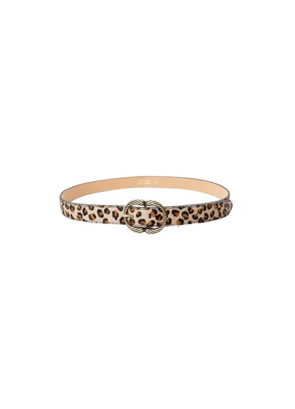 BLACK COLOUR BÆLTE, BCJENNY BELT, LEOPARD